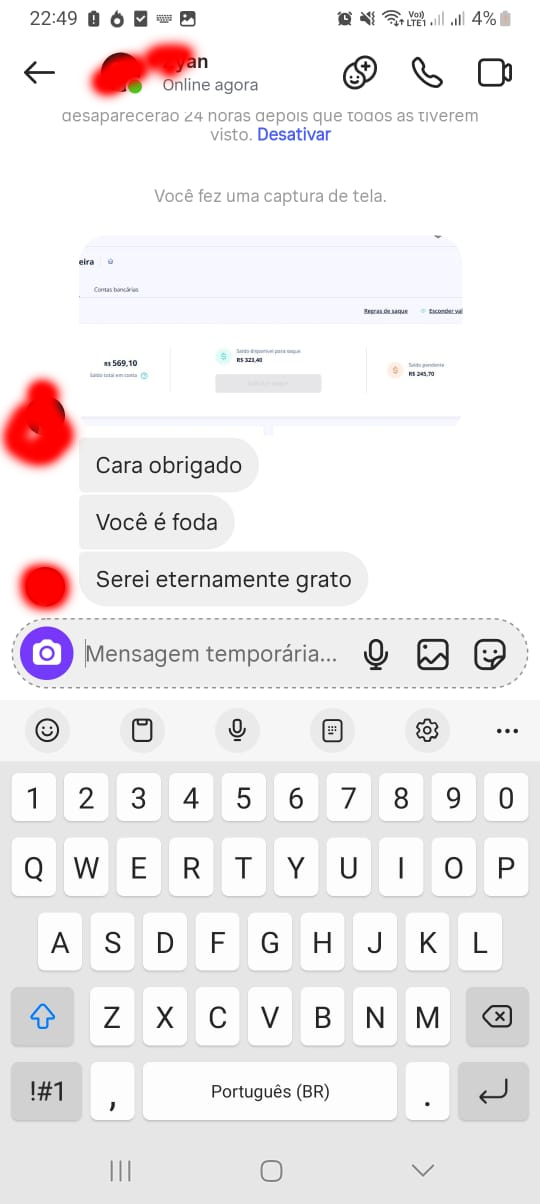 Depoimento de cliente